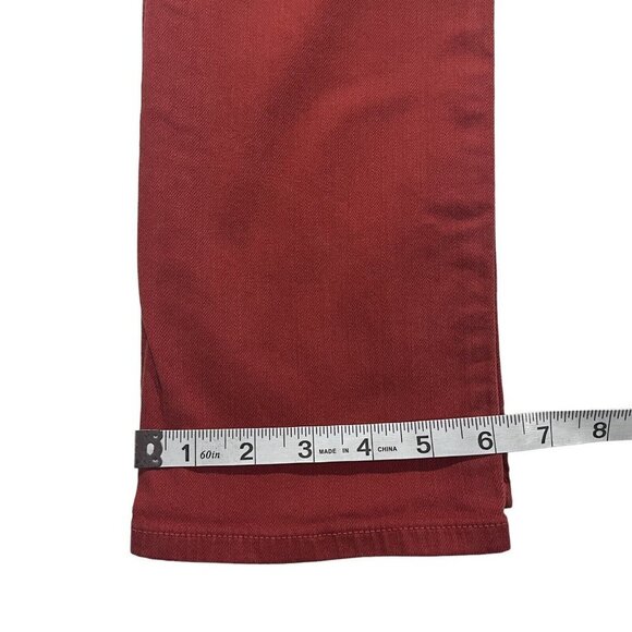 Citizens of Humanity Women Red Wash Denim Jeans Sz 24 x28 USA Made Stretch NWOT - Picture 16 of 16
